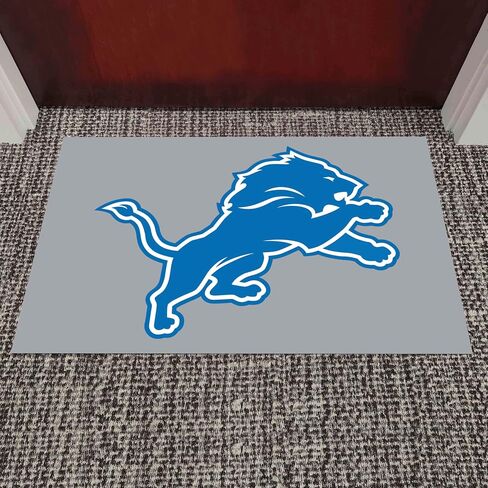 FANMATS 31663 NFL - Detroit Lions HiDef Rookie Mat|Primary Logo|18 x 30 inches in Saudi Arabia
