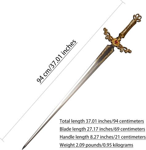 The Sword Series in The Game ER is Made of Metal, Stainless Steel, and Features a Knight Sword and a Sharp Giant Sword, Equipped with a Leather Sheath in Saudi Arabia