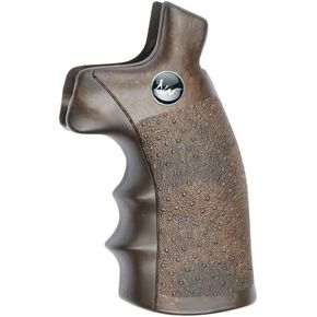 Brown Revolver Grips, Looks Like Wood