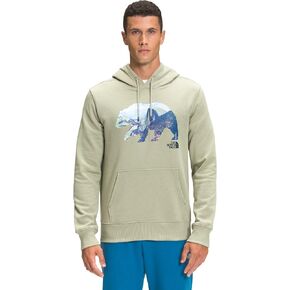 THE NORTH FACE Men's TNF Bear Pullover Hoodie, Tea Green, X-Large