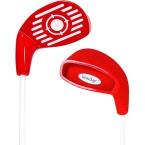 Junior Golf Iron Clubs, Youth Golf Clubs Iron for Backyard Outdoor with Oversize Club Head to Play Golf in Lawn, Park, Beach, Yard, Camping