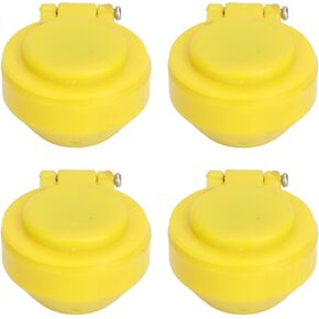 4pcs Eye Wash Spray Head Eyewash Station Spray Nozzle Replacement for Factory Laboratory