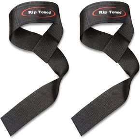 Rip Toned 23" Wrist Straps for Weightlifting (Padded Neoprene) - Cotton Weight Lifting Straps - Gym Workout Straps for Men&Women - Deadlift Straps for Powerlifting&Strength Training - Grip Straps