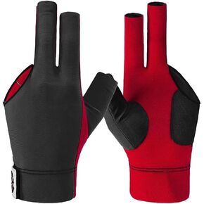 Pool Billiards Snooker Glove by Bulletproof - Ultimate Sports Accessory, Left and Right Hand Equipment for Gaming and Training, Comfortable Fit for Small to XL Sizes, Ideal for Enthusiast
