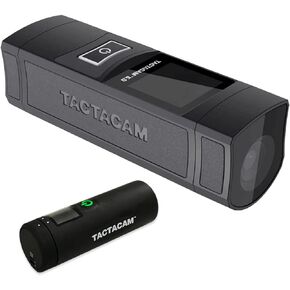 TACTACAM 6.0 Action Camera, 4k 60 FPS, 8X Zoom, Waterproof, Integrated Image Stabilization, One Touch Operation (6.0) (Barrel Mount)