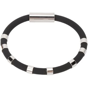 Anti Static Wristband, Electrostatic Removal Anti Static Bracelet 8 Washable Waterproof for Jogging (Black)