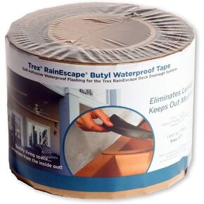 Trex RainEscape Butyl Waterproof Tape Roll 4 in. x 50 ft.