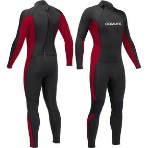 Full Wetsuits 4/3mm and 3mm Full Wetsuit for Mens Premium Neoprene Suits for Diving Snorkeling Surfing Swimming