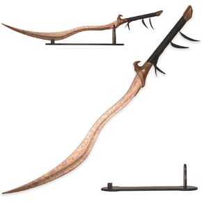 47.6 inch Bloodhound's Fang Game Peripheral Metal Cosplay Prop Weapon Model - Uncut with Display Stand 116-113