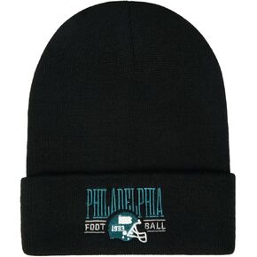 Embroidered City Football Unisex Adult Knit Beanie for Men Women Warm Snug Hat Cap,City Team Colors Caps, Trucker Caps