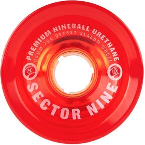 Sector 9 78A Nineball Wheels Set Red 69mm