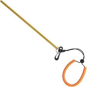 Scuba Choice Scuba Diving 13" Aluminum Lobster Tickle Pointer Stick with Measurement and Lanyard, Gold