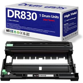 OKGO DR830 Drum Unit Replacement for Brother DR830 DR 830 to use with Brother DCP-L2640DW HL-L2480DW MFC-L2807DW MFC-L2820DW MFC-L2820DWXL Printer (Drum only)