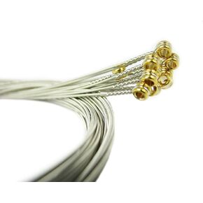 12-pack 26ga. (.026 inch) Nickel-Wound Electric Guitar Strings - Made in the USA!