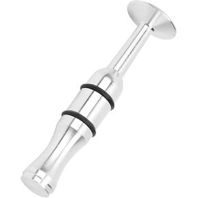 Watris Veiyi Embouchure Training Device Mouthpiece, Mouth Strength Trainer, Brass Instrument Accessories, Personal Embouchure Trainer Mouth Muscles Builder for Trombones Woodwinds Saxophone(Silver)