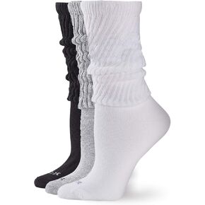 HUE Women's Slouch Socks 3 Pair Pack