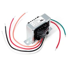 Criditpid 24V 40VA Control Transformer for Packard PF42440, White-Rodgers 90-T40F3, Jard 4031F, Supco SXT105, Primary 120, 208, 240V Secondary 24V, HVAC Furnace Multi Tap with Foot Mount.