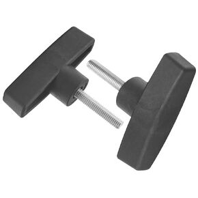 2 Pack 4140 790 7501 4140-790-7501 41407907501 Tommy Screw Compatible with Stihl/Kombi FS240C, FS100R, FS260C, KM85, KM85R, KM90, KM90R, KM130 - Black