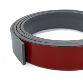 Rubber Seal Strips, Rubber Sheets, Rolls & Strips with Adhesive Backing for DIY Gaskets Material, Warehouse Sealing, Home Application Weather Striping (1" Wide x 1/8" Thick x 10' Long), Gray