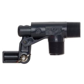 Kerick Valve PS75SS PVC Float Valve, Standard Mount, 37 gpm at 60 psi, 3/4" NPT Male