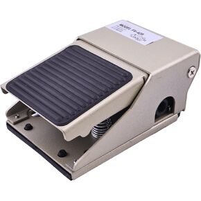 Pneumatic Foot Pedal Valve FV-420 VFP440 2-Position 4-Port Foot Pedal Air Control Valve 1/4 Inch NPT