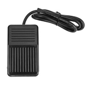 Foot Switch, 250V AC 10A Momentary Foot Pedal Controller Foot Operated On Off Switch Anti Slip Foot Pedal Switch for Table Drill Instrument Machine Tool(1M Cable)