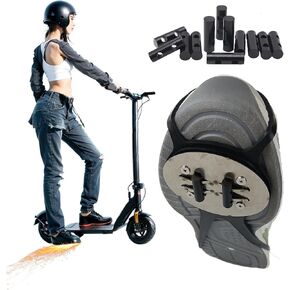 Stunt Scooters Shoe Cover Sole Flint Kick Scooters Friction Spark Pad Boot Adjustable Footwear Sliders Electric Scooter Accessory Outdoor Tool
