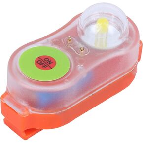Joyzan Life Jacket Light, Automatic Survivor Locator Strobe Light Water Activated Seawater Self Lighting High Beam Emergency Long Range LED Flashing Beacon Man Overboard Survival Vest
