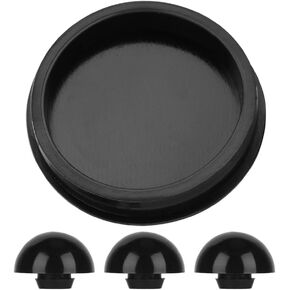 4Pcs Ethereal Drum Support Pads, 1 Ethereal Drum Large Bottom Cover + 3 Hollow Drum Rubber Feet, 13 Tone 15 Tone Universal Hollow Drum Accessories, Ethereal Drum Stand Feet Pads for Beginner