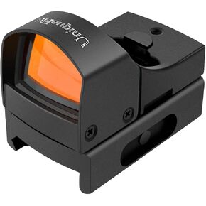 UniqueFire Black 3MOA Tactical Compact Holographic Reflex Mini RMR Red Dot Sight Scope
