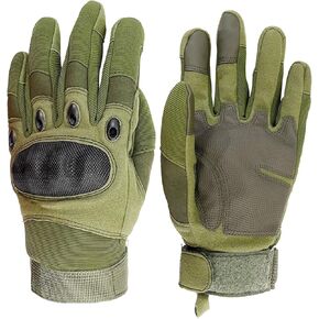 Sutekus Tactical Gloves Hard Knuckle Gloves with Touchscreen Fingers Hand Gear for Hiking, Camping, Hunting, Combat, Shooting, Cycling, Motorcycle