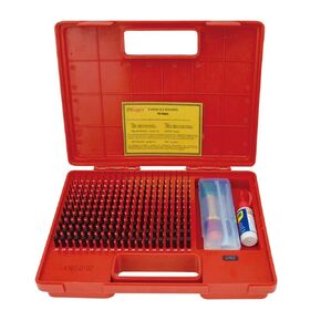HHIP 4101-0102 Pro-Quality .011-.250" 240 Piece Black Oxide Pin Gage Set