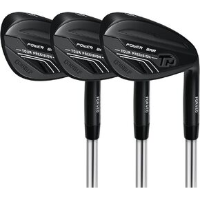 PGF Gold TP Full Face Milled Forged High-Toe Golf Sand Wedge Set for Men