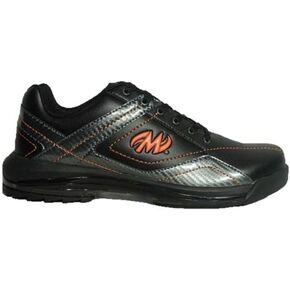 KR Strikeforce Motiv Bowling Propel Black/Carbon/Orange Right Hand Wide High Performance Men's Bowling Shoe