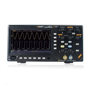 SDS220S OWON Oscilloscope 200MHz Bandwidth 2+1 Channel 3 in 1 Functions with 25MHz Waveform Generator Digital Multimeter 7" LCD Display 1GS/s Sample Rate