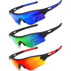 KALIYADI Sports Sunglasses Polarized Sunglasses-Men: Mens Sunglasses with UV400 for Golf Running Fishing in Saudi Arabia