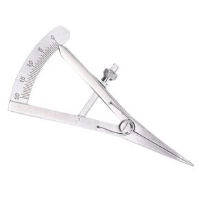 Wing Divider, Adjustable Stainless Steel Tool Leather Compass for Leather Trimming Projects(Screw Lock Type Marking Gauge)