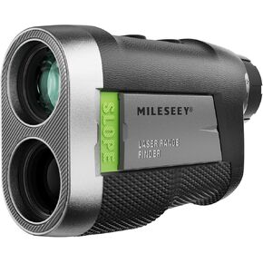 MILESEEY PF260 Golf Rangefinder with Slope, Removable Battery Power, 1100 yd Rechargeable Laser Range Finder Golf, ±0.4 yd Accuracy, 0.3s Flag Lock Vibration, 6X, Magnetic, Golf Accessories for Men