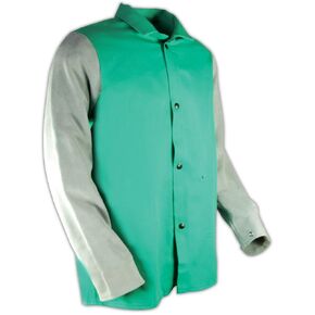 MAGID Flame Resistant Jackets Flame Resistant 100% Cotton, 1 Pairs, Size Medium (1830LS)