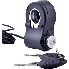 Universal Bike Key Ignition 12V-96V Ebike Ignition Switch with Key Superior Anti-Theft Electric Scooter Key Switch 2 Wires Electric Scooter Ignition Lock Key Switch Scooter Key Ignition Replacement