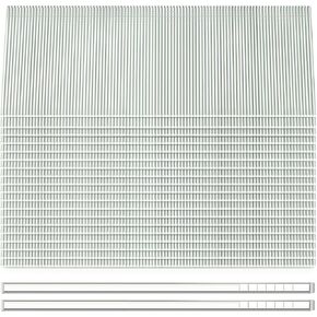 2,000 Counts 18 Gauge Steel Nails, 2" Straight Brad Nails for Pneumatic Straight Nails Guns