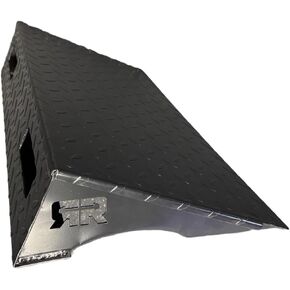 Ripped Ramp Squat Wedge with Resistance Band Compatibility for Classic Squats Pendulum Squats Calf Raises Hamstring Stretches and More