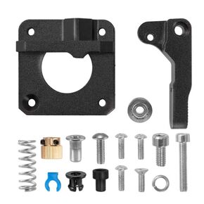Upgraded Ender 3 Metal Extruder Frame, Aluminum Black Bowden Extruder Drive for Ender 3/3 V2, Improved Feeder for Enhanced Performance