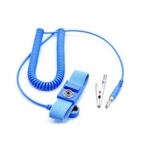 Anti Static Wrist Strap,11" Antistatic Wrist Band Grounding Bracelet ESD Wrist Strap Adjustable Wristband, ESD Grounding Wristband
