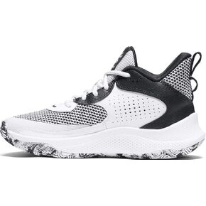 حذاء Under Armour - للجنسين للأطفال Gs Curry 3Z 24، اللون أبيض (101)، المقاس: 7 M US طفل كبير