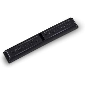 Kavallerie Gel Curb Chain Guard - Rectangular Black Chain Cover Made with Soft Elastic Gel to Protect The Jaw of Sensitive Horses Against Rubbing and Pinching, Perfect for English Curb Chains