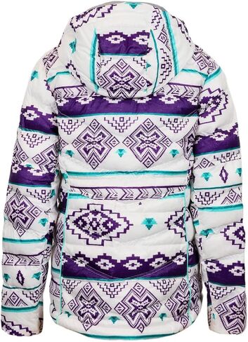 Spyder Girls' Timeless Hoodie Synthetic Down Jacket in Saudi Arabia