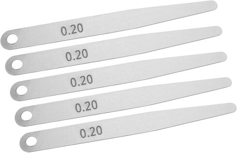 Feeler Gauge Set, Stainless Steel Feeler Gauge Ruler Welding Inspection Tool, Thickness Feeler Gauge,for Precision Gap Measurement (0.2) in Saudi Arabia