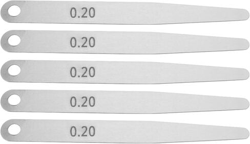 Feeler Gauge Set, Stainless Steel Feeler Gauge Ruler Welding Inspection Tool, Thickness Feeler Gauge,for Precision Gap Measurement (0.2) in Saudi Arabia