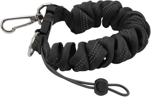Tbest Diving Coil Lanyard,Diving Camera Lanyard Stainless Steel Spring Coiled Lanyard in Saudi Arabia